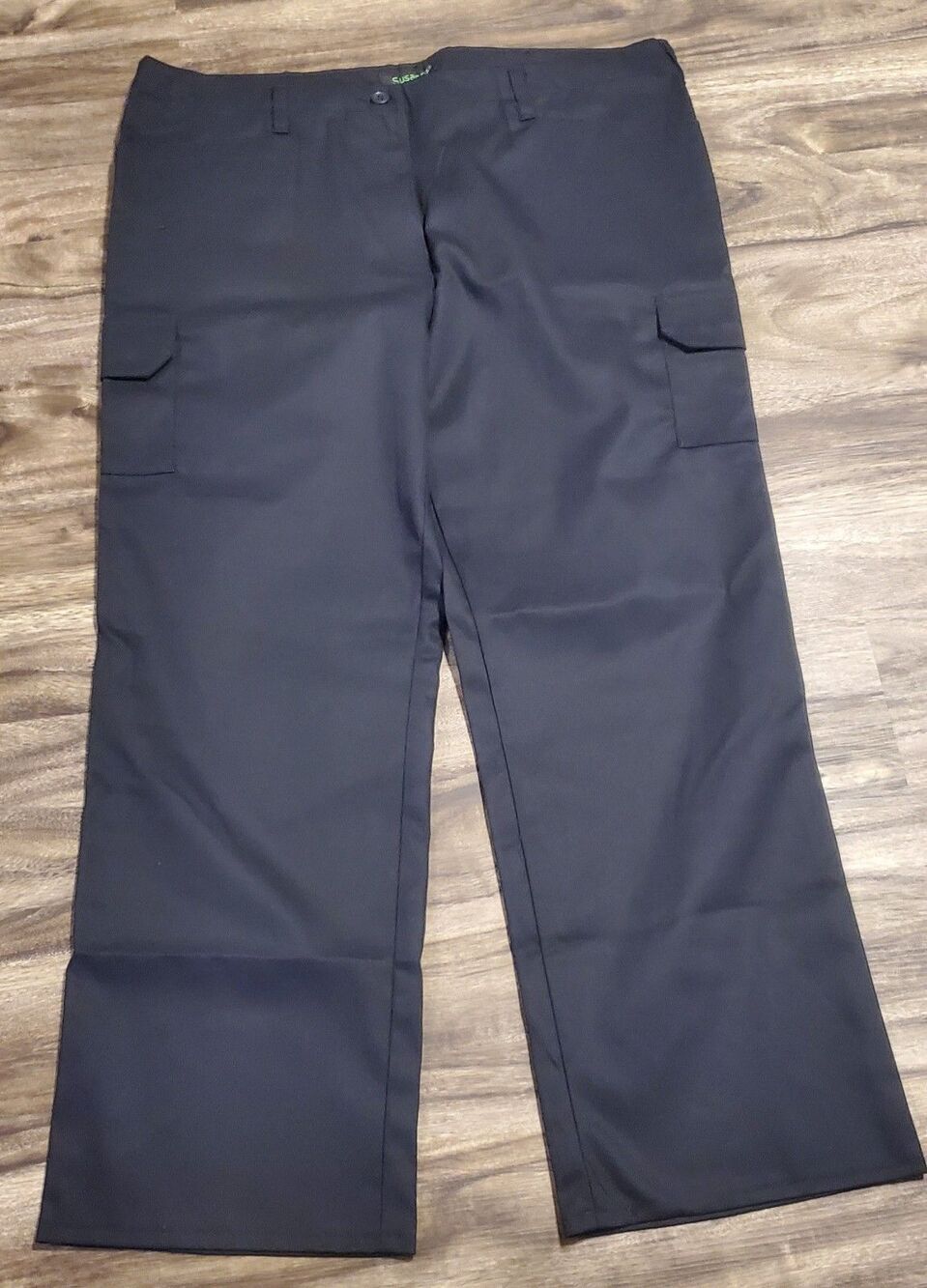 NWT Cintas 388-35 Women's Size 18 Susan Fit Black Cargo Work Pants 40x31